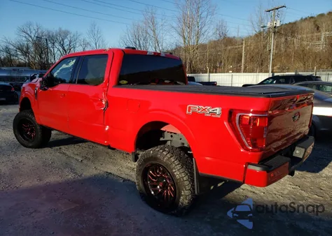 2022 Ford F150 Supercrew из США, поврежденный, VIN 1FTFW1E82NKE14325